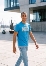 salzhaut - Herren Shirt Diek - Moin Stripes normale Passform - adenauer & co - Anker - Basic - 57 - #farbe_Ocean Blue-Yellow