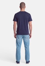 salzhaut - Herren Shirt Diek - Moin Stripes normale Passform - adenauer & co - Anker - Basic - 6 - #farbe_Navy-Red
