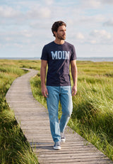 salzhaut - Herren Shirt Diek - Moin Stripes normale Passform - adenauer & co - Anker - Basic - 25 - #farbe_Navy-Navy