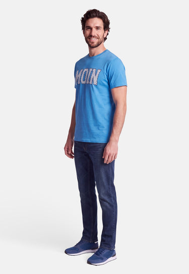 salzhaut - Diek - Moin Stripes Herren Shirt normale Passform - adenauer & co - Anker - Basic - 21 - #farbe_Ocean Blue-Navy