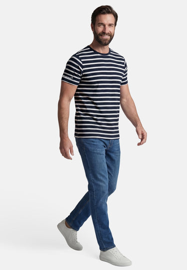 salzhaut - DIEK - RINGEL Herren Regular Fit - adenauer & co - Anker - Basic - 5 - farbe_Navy Offwhite