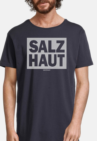 salzhaut - DIEK - SALZHAUT STREIFEN Herren normale Passform - Frontprint - Herren - T-Shirt - 3 - #farbe_navy-white