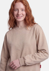 salzhaut - DINGN Damen Sweatshirt Relaxed-Fit - adenauer & co - Anker - Basic - 6 - #farbe_Oat