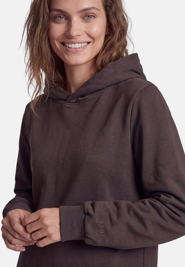 salzhaut - DISCHDÄK Damen Knielanges Kleid (Midi) Leicht tailliert - adenauer & co - Anker - Basic - 14 - #farbe_Chocolate