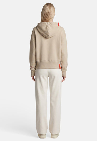 salzhaut - DÖSBADDEL Damen Hoodie Crop Fit - adenauer & co - Anker - Basic - 4 - #farbe_Oat