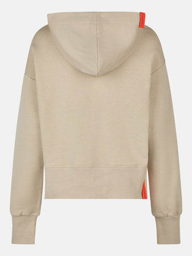 salzhaut - DÖSBADDEL Damen Hoodie Crop Fit - adenauer & co - Anker - Basic - 8 - #farbe_Oat