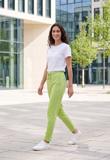 salzhaut - DOORLOCK Damen Sweathose Regular Fit - adenauer & co - Anker - Basic - 1 - #farbe_Lime