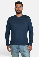 Salzhaut - EBB Herren normale Passform - Hamburg - Herren - Langarmshirt - 3 - #farbe_navy