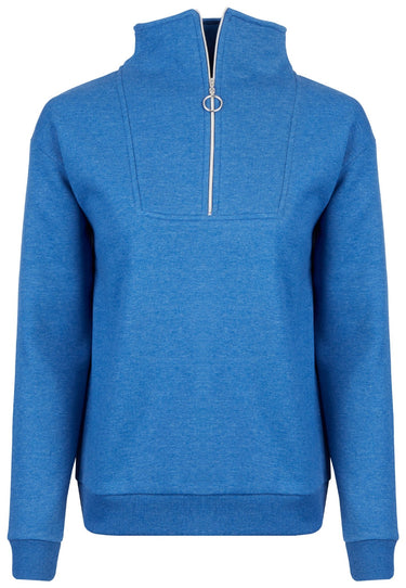 Salzhaut - EMEROTA Damen normale Passform - Damen - Half-Zip - Pullover - 5 - #farbe_cobalt-blue