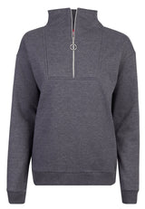 Salzhaut - EMEROTA Damen normale Passform - Damen - Half-Zip - Pullover - 9 - #farbe_anthra