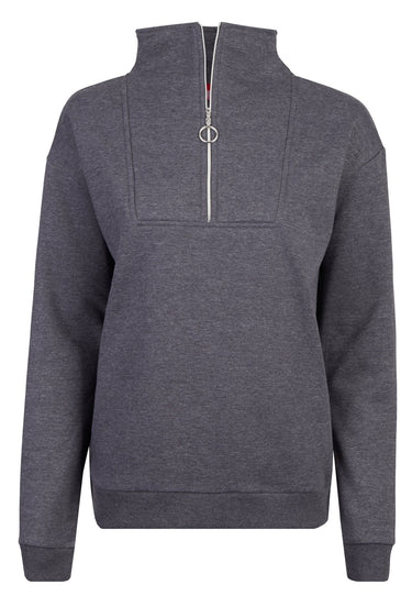 Salzhaut - EMEROTA Damen normale Passform - Damen - Half-Zip - Pullover - 9 - #farbe_anthra