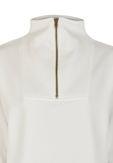 Salzhaut - EMEROTA Damen normale Passform - Damen - Half-Zip - Pullover - 2 - #farbe_offwhite