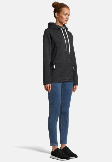 salzhaut - EMILIA Damen Tailliert - Hamburg - Kapuze - kuschelig - 5 - #farbe_navy