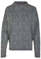 salzhaut - EZKEYDA Damen Sweatshirt normale Passform - adenauer & co - Anker - Basic - 2 - farbe_Anthra