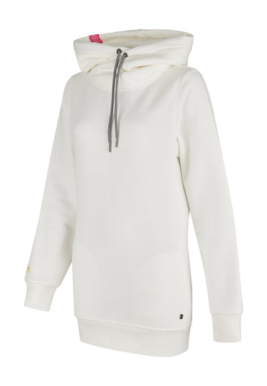 salzhaut - FABIOLA Damen normale Passform - Hoodie - Hoodiekleid - Kapuzenpulli - 4 - #farbe_offwhite