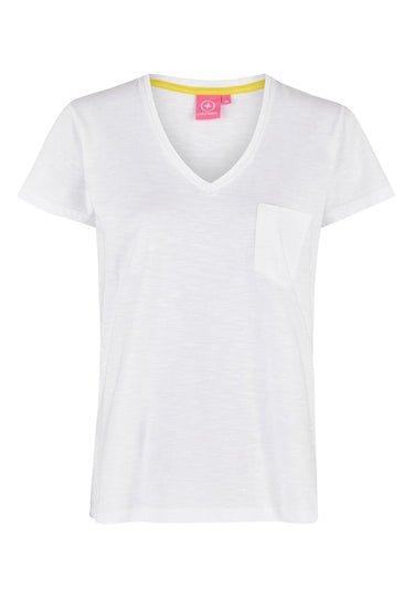 salzhaut - FEEKIKKI Damen normale Passform - Damen - T-Shirt 1 - #farbe_white