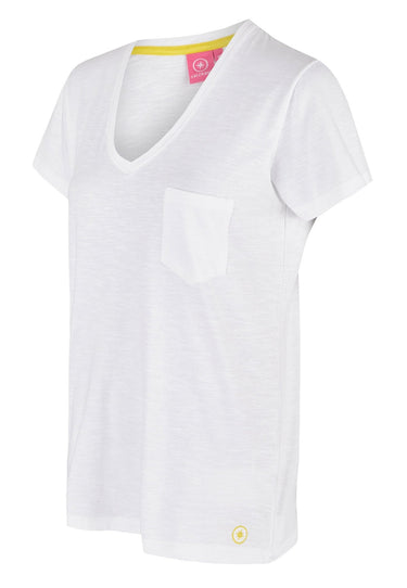 salzhaut - FEEKIKKI Damen normale Passform - Damen - T-Shirt 2 - #farbe_white