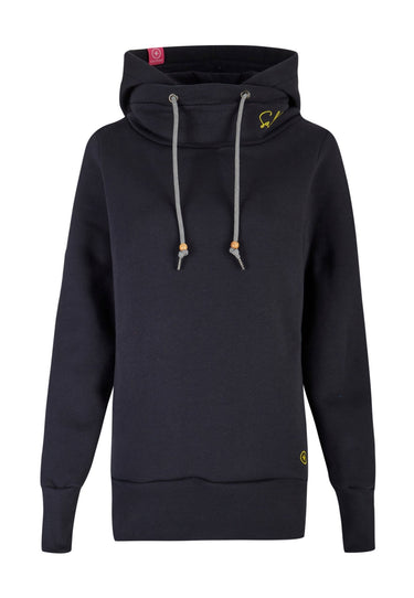 salzhaut - FELLINJA Damen normale Passform - Hoodie - Kapuzenpulli - kuschelig - 5 - #farbe_navy