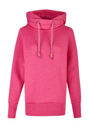 salzhaut - FELLINJA Damen normale Passform - Hoodie - Kapuzenpulli - kuschelig - 2 - #farbe_pink