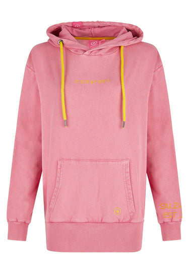 salzhaut - FIDELIA Damen normale Passform - Fleecehoodie - Hoodie - Sweatshirt - 2 - #farbe_pink