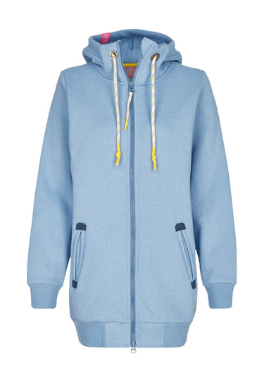salzhaut - FIDES Damen normale Passform - Hoodiejacke - Kapuzenpulli - kuschelig - 1 - #farbe_ice-blue