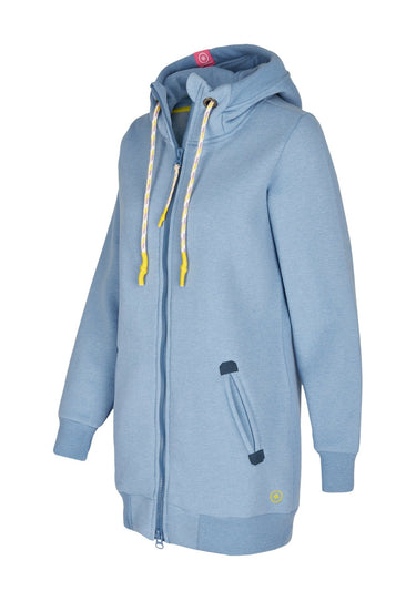 salzhaut - FIDES Damen normale Passform - Hoodiejacke - Kapuzenpulli - kuschelig - 5 - #farbe_ice-blue