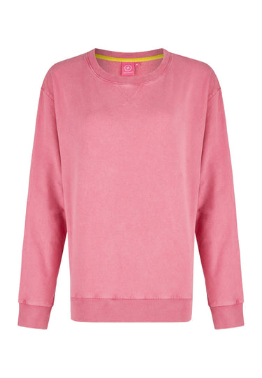 salzhaut - FILINDA Damen Relaxed-Fit - Rundhals - Sweat - Sweatshirt - 3 - #farbe_pink