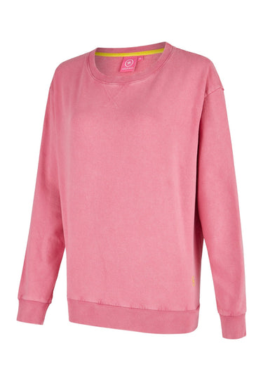 salzhaut - FILINDA Damen Relaxed-Fit - Rundhals - Sweat - Sweatshirt - 2 - #farbe_pink