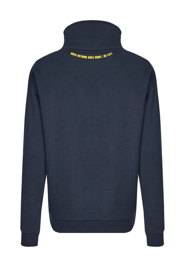 salzhaut - FINJA Damen normale Passform - Reißverschluss - Sweatshirt - Troyer - 9 - #farbe_navy