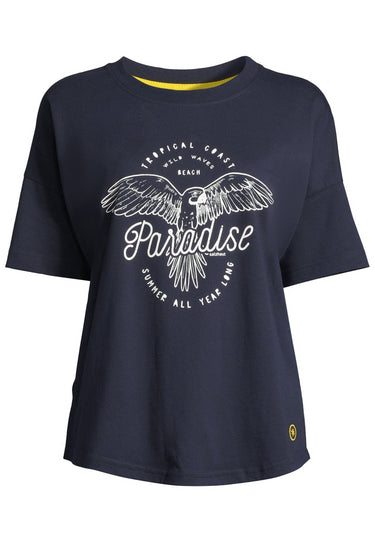 salzhaut - FIPSIE Paradise Damen normale Passform - Frontprint - Hamburg - Oversize - 12 - #farbe_navy