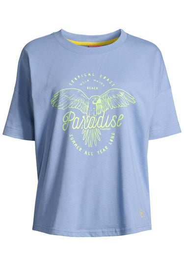 salzhaut - FIPSIE Paradise Damen normale Passform - Frontprint - Hamburg - Oversize - 7 - #farbe_ice-blue