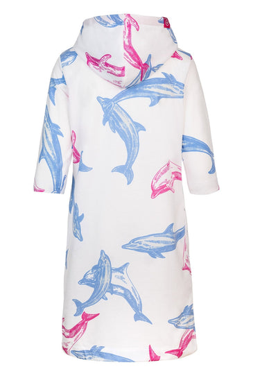 salzhaut - FRAKKA Damen normale Passform - Hoodie - Hoodiekleid - Kleid - 3 - #farbe_offwhite