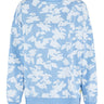 salzhaut - FRANCIS Damen Oversized - All-over-Print - Rundhals - Sweat - 1 - #farbe_ice-blue