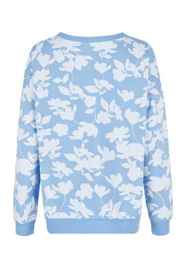 salzhaut - FRANCIS Damen Oversized - All-over-Print - Rundhals - Sweat - 4 - #farbe_ice-blue