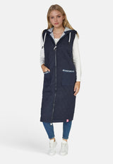salzhaut - FRIZZI Damen Steppjacke Relaxed-Fit - adenauer & co - Anker - Basic - 3 - #farbe_Navy