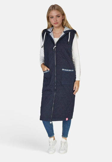 salzhaut - FRIZZI Damen Relaxed-Fit - Stepp - Sweat - Weste - 3 - #farbe_navy