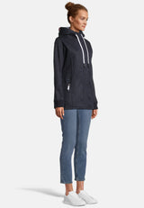 salzhaut - FRÖKEN Damen Fleecejacke Tailliert - adenauer & co - Anker - Basic - 6 - #farbe_Navy