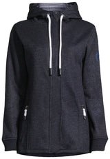 salzhaut - FRÖKEN Damen Fleecejacke Tailliert - adenauer & co - Anker - Basic - 2 - #farbe_Navy