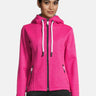 salzhaut - FRUNSA Damen Regular Fit - Fleecehoodie - Strickfleecejacke - Sweat - 1 - #farbe_pink