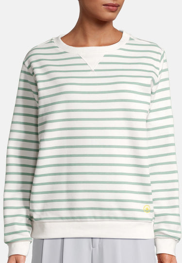 salzhaut - GESKE Damen Relaxed-Fit - ringel - Sweatshirt 8 - #farbe_salbei