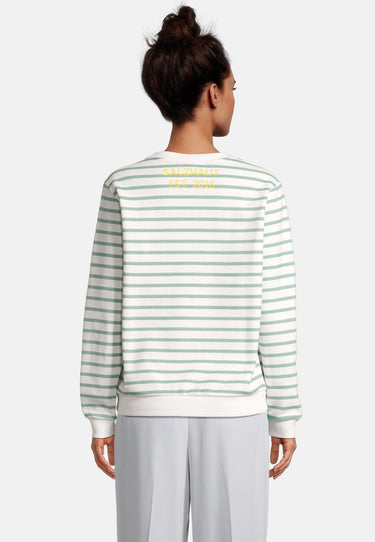 salzhaut - GESKE Damen Relaxed-Fit - ringel - Sweatshirt 9 - #farbe_salbei