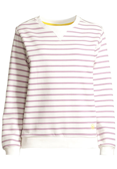 salzhaut - GESKE Damen Relaxed-Fit - ringel - Sweatshirt 2 - #farbe_flieder