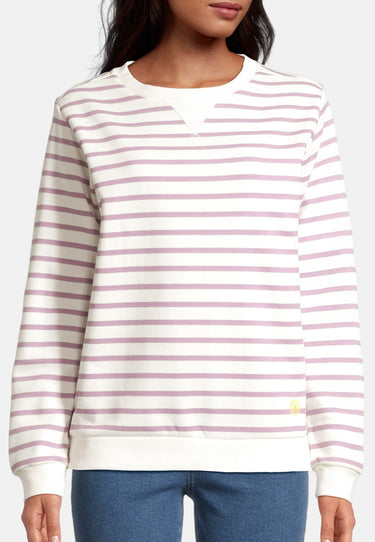 salzhaut - GESKE Damen Relaxed-Fit - ringel - Sweatshirt 3 - #farbe_flieder