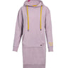 salzhaut - GEYKO Damen normale Passform - Hoodiekleid - Kleid - Sweat - 1 - #farbe_flieder