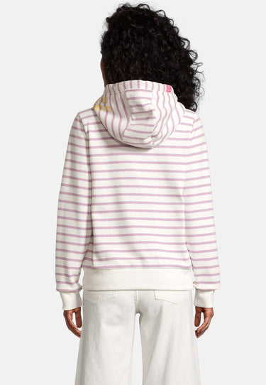 salzhaut - GRIETJE Damen normale Passform - Hoodiejacke - Sweatjacke 4 - #farbe_flieder