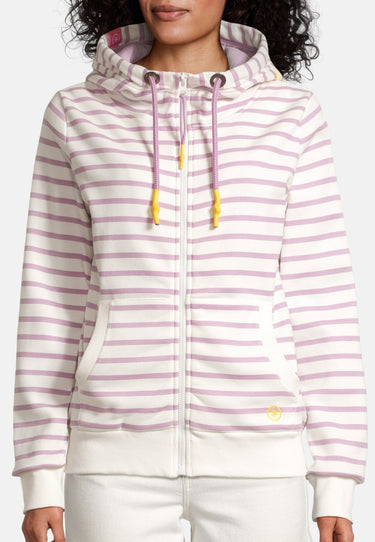 salzhaut - GRIETJE Damen normale Passform - Hoodiejacke - Sweatjacke 3 - #farbe_flieder