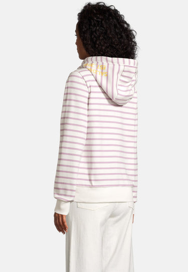 salzhaut - GRIETJE Damen normale Passform - Hoodiejacke - Sweatjacke 5 - #farbe_flieder