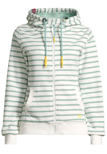 salzhaut - GRIETJE Damen normale Passform - Hoodiejacke - Sweatjacke 7 - #farbe_salbei