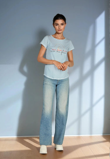 Salzhaut - Gudrun Ringel Damen normale Passform - Damen - Frontprint - ringel - 3 - #farbe_petrol