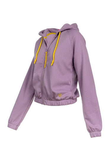 salzhaut - GULLA Damen normale Passform - Hamburg - Hoodiejacke - kuschelig - 5 - #farbe_flieder